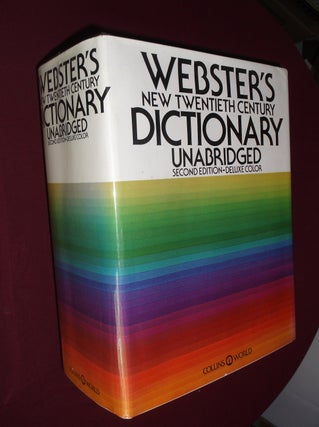 Item #31941 Webster's New Twentieth Century Dictionary (Unabridged) (Second Edition-Deluxe...