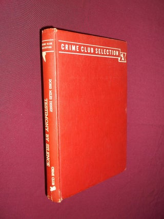 Item #31962 Testimony By Silence. Doris Miles Disney