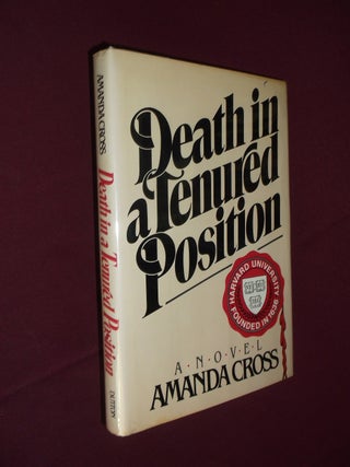 Item #31989 Death in a Tenured Position. Amanda Cross