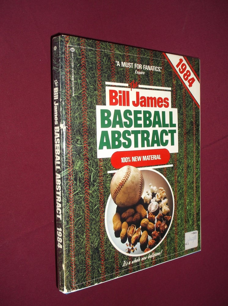 Item #31997 Bill James Baseball Abstract 1984. Bill James.