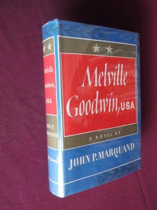 Item #32122 Melville Goodwin, USA. John P. Marquand