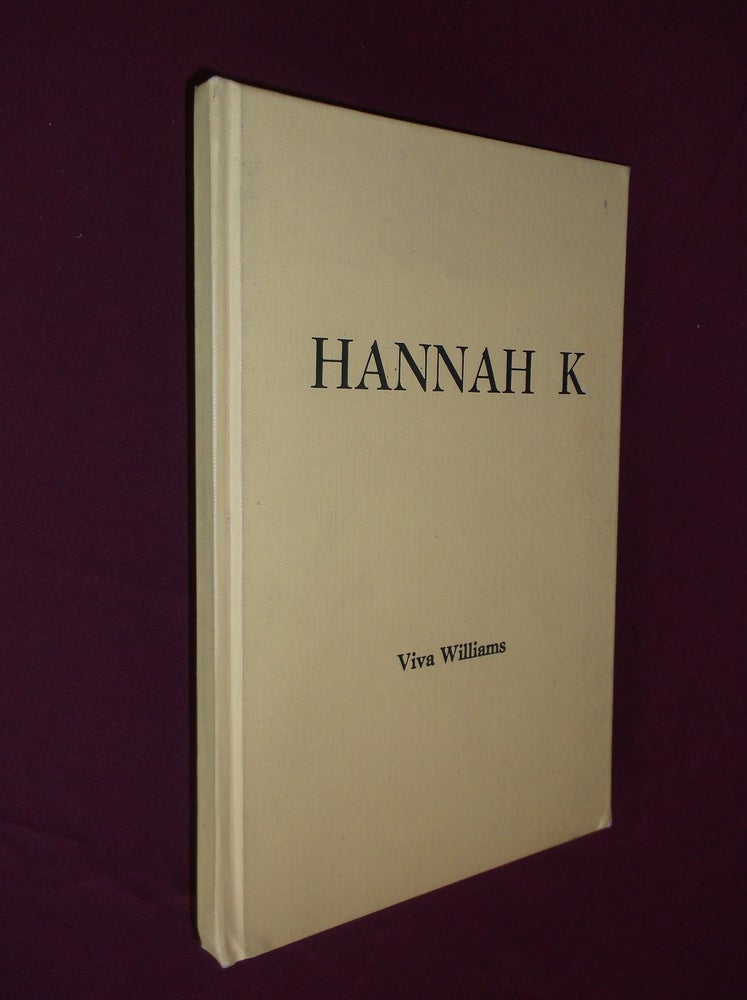 Item #32148 Hannah K. Viva Williams.