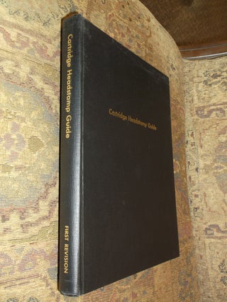 Item #32247 Cartridge Headstamp Guide. Henry P. White, Murton D. Munhall