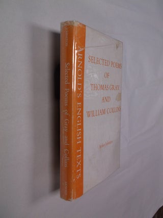 Item #32357 Selected Poems of Thomas Gray and William Collins. Thomas Gray, William Collins,...