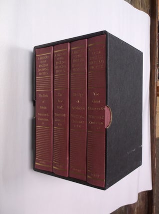 Item #32438 A History of the English Speaking Peoples (Four Volumes). Winston Churchill