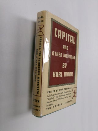 Item #32778 Capital and Other Writings. Karl Marx