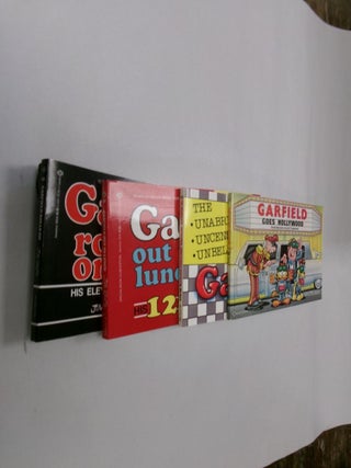 Item #32870 Garfield - 4 Volumes (Garfield Rolls On - Garfield Out To Lunch - Garfield The...