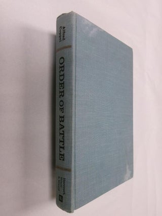 Item #32889 Order of Battle: A Novel of World War II. Alfred Coppel