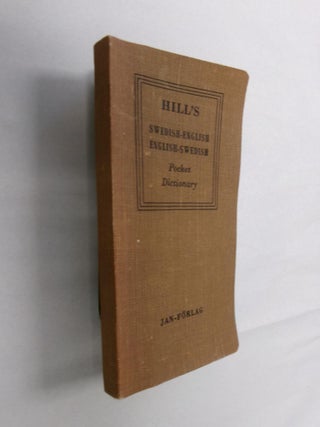 Item #32940 Hill's Swedish-English English-Swedish Pocket Dictionary. Hill