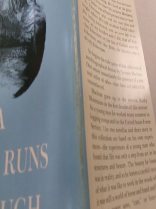A River Runs Through It and Other Stories