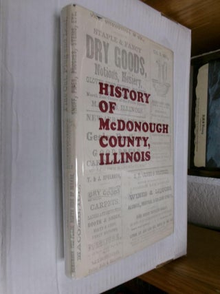 Item #33663 History of McDonough County, Illinois: A Record of Events and Personalities in...