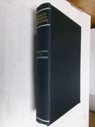 Item #33902 ORATIONS OF DEMOSTHENES: PRONOUNCED TO EXCITE THE ATHENIANS AGAINST PHILIP, KING OF...