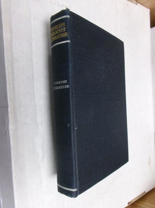Item #33914 Turkish Literature: Comprising Fables, Belles-Lettres, and Sacred Traditions....