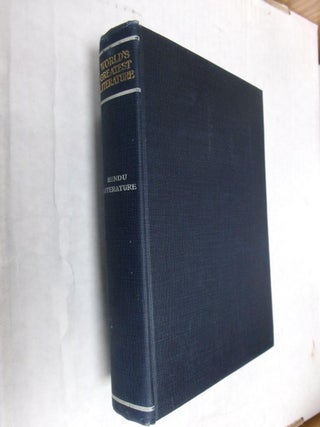 Item #33916 Hindu Literature: Comprising The Book of Good Counsels, Nala and Damayanti, The...