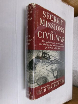 Item #33950 Secret Missions of the Civil War. Philip Van Doren Stern