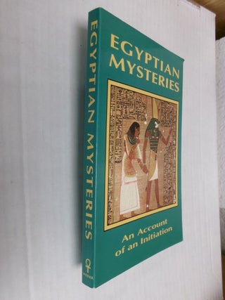 Item #34754 Egyptian Mysteries: An Account of an Initiation. Iamblichus