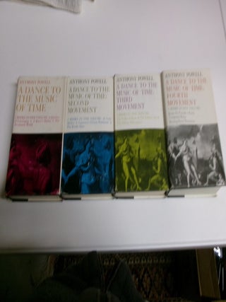 A Dance to the Music of Time (Complete Twelve Volumes in Four (A Question of Upbringing - A Buyer's Market - The Acceptance World)(At Lady Molly's - Casanova's Chinese Restaurant - The Kindly Ones)(The Valley of Bones - The Soldier's Art - The Military Philosophers)(Books Do Furnish A Room - Temporary Kings - Hearing Secret Harmonies)