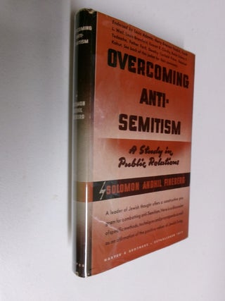 Item #35502 Overcoming Anti-Semitism. Solomon Andhil Fineberg