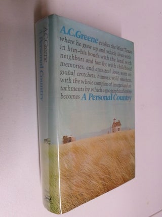 Item #35528 A Personal Country. A. C. Greene