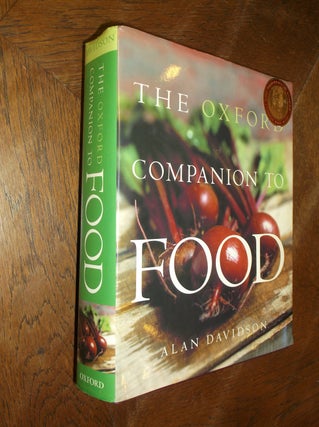 Item #4651 The Oxford Companion to Food. Alan Davidson