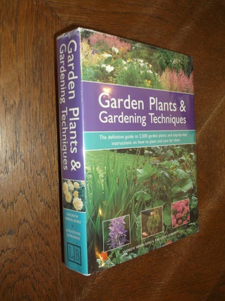Item #4683 Garden Plants & Gardening Techniques. Andrew Mikolajski, Jonathan Edwards