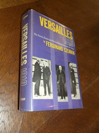 Item #9010 Versailles 1919. Ferdinand Czernin